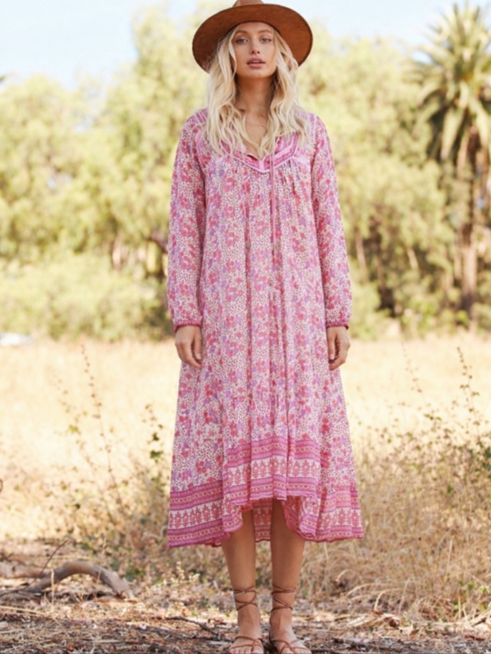 Blue Boheme Charlotte Bohemian Dress